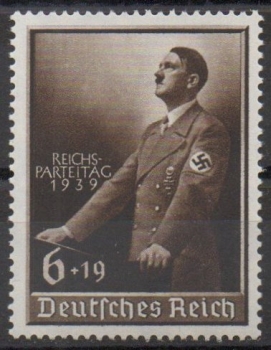 Michel Nr. 701, Reichsparteitag postfrisch.